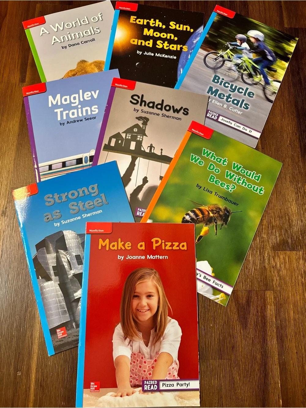 Children’s Nonfiction Book Lot of 8 Learn to Read Science STEM Bundle Teacher